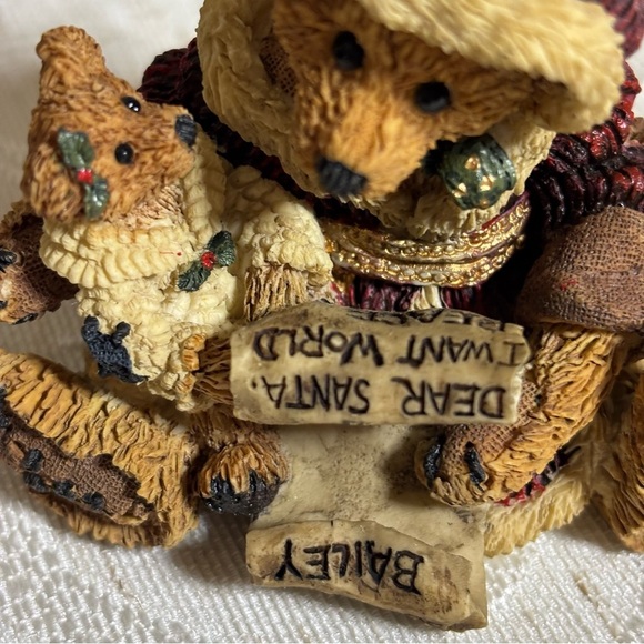 Boyd’s Bears Kringle & Bailey With List 1993 Marked 21E/2679 In Original Box - Picture 3 of 10